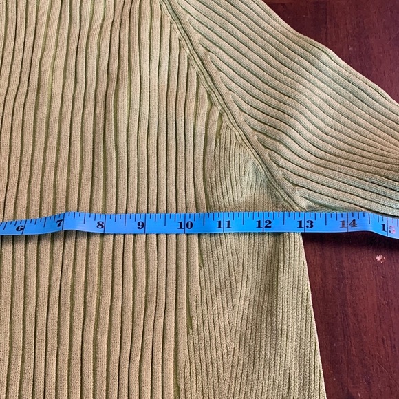 NWT JACQUEMUS LA ROBE PIGOLO RIB KNIT DRESS | APPLE GREEN - Picture 10 of 10